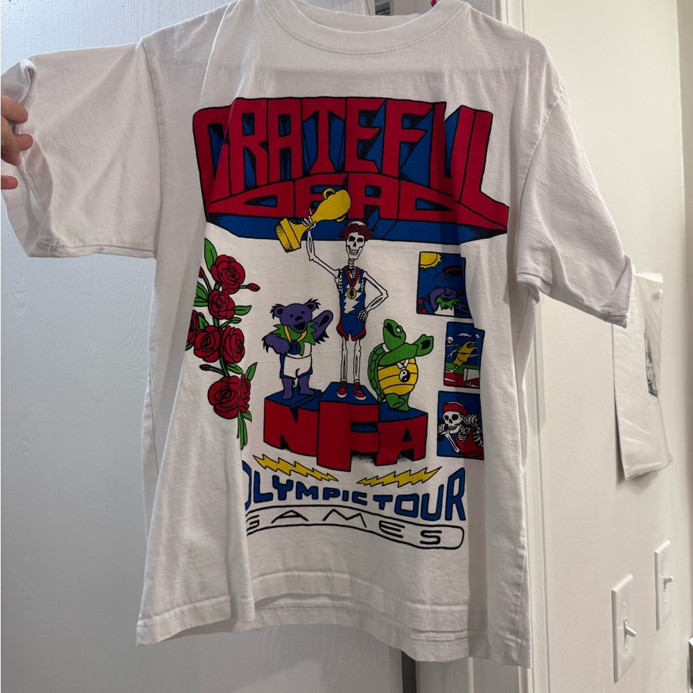 Grateful Dead White Graphic T-Shirt